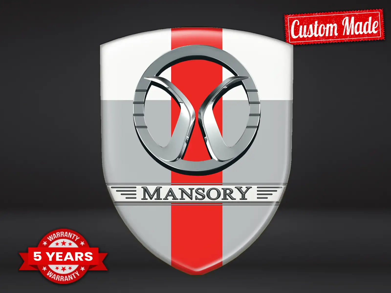 Mansory Türaufkleber Auto Exklusiv Professionell Anpassbar
